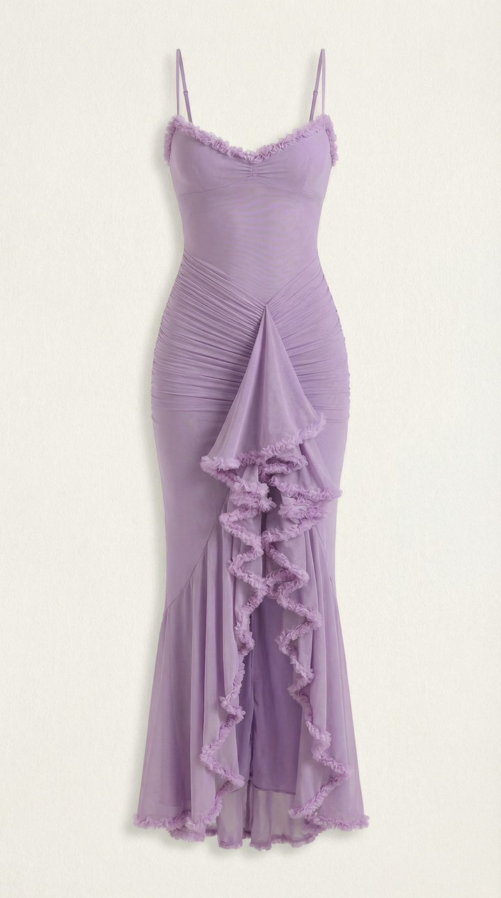 Largo Vestido Wisteria