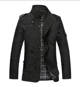 Silvio | Elegante Chaqueta Resistente al Viento