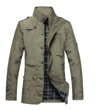 Silvio | Elegante Chaqueta Resistente al Viento